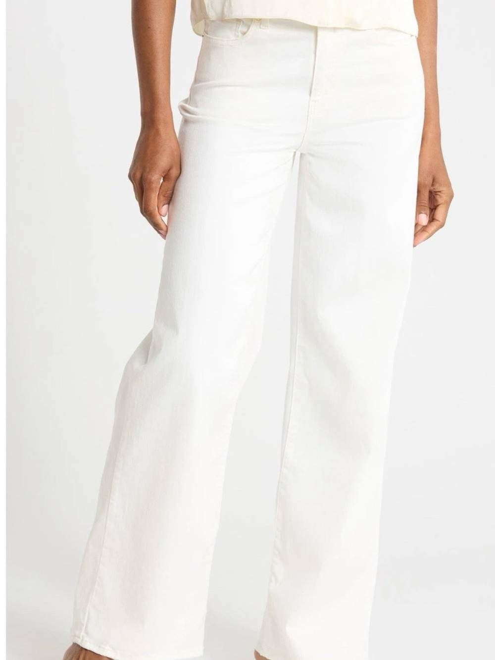Frame The High Rise Wide Leg Jeans Size 27